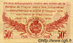 50 Centimes FRANCE régionalisme et divers Blois 1916 JP.028.05 TTB à SUP