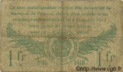 1 Franc FRANCE régionalisme et divers Blois 1916 JP.028.07 TB