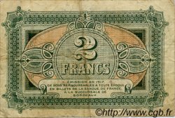 2 Francs FRANCE régionalisme et divers Bordeaux 1917 JP.030.17 TB