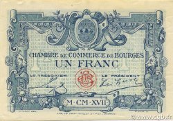 1 Franc FRANCE régionalisme et divers Bourges 1917 JP.032.09 SPL à NEUF