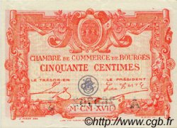 50 Centimes FRANCE régionalisme et divers Bourges 1917 JP.032.10 SPL à NEUF