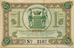 1 Franc FRANCE régionalisme et divers Brive 1918 JP.033.02 TTB à SUP