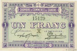 1 Franc FRANCE régionalisme et divers Cahors 1915 JP.035.11 SPL à NEUF