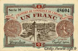 1 Franc FRANCE régionalisme et divers Cahors 1917 JP.035.19 TTB à SUP
