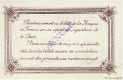 50 Centimes Annulé FRANCE régionalisme et divers Calais 1918 JP.036.34 TTB à SUP