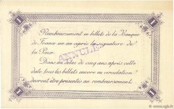 1 Franc Annulé FRANCE régionalisme et divers Calais 1918 JP.036.39 TTB à SUP
