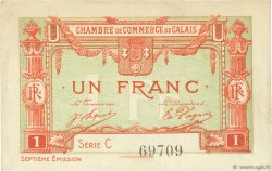 1 Franc FRANCE régionalisme et divers Calais 1918 JP.036.41 TTB à SUP