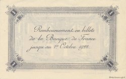 1 Franc FRANCE régionalisme et divers Calais 1916 JP.036.43 SPL à NEUF