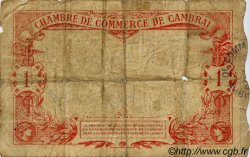 1 Franc FRANCE régionalisme et divers Cambrai 1914 JP.037.01 TB