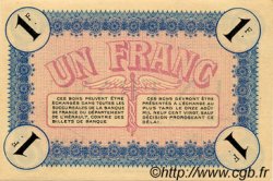 1 Franc FRANCE régionalisme et divers Cette, actuellement Sete 1915 JP.041.05 TTB à SUP