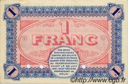 1 Franc Spécimen FRANCE régionalisme et divers Châlon-Sur-Saône, Autun et Louhans 1916 JP.042.06 SPL à NEUF