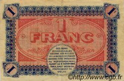 1 Franc FRANCE régionalisme et divers Châlon-Sur-Saône, Autun et Louhans 1918 JP.042.18 TTB à SUP