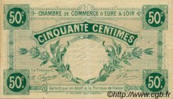 50 Centimes FRANCE régionalisme et divers Chartres 1915 JP.045.01