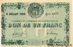 1 Franc FRANCE régionalisme et divers Chateauroux 1915 JP.046.06 SPL à NEUF