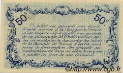 50 Centimes FRANCE régionalisme et divers Chateauroux 1916 JP.046.14 TTB à SUP