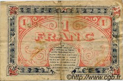 1 Franc FRANCE regionalism and miscellaneous Chateauroux 1918 JP.046.19 F