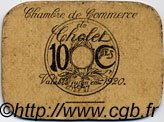 10 Centimes FRANCE régionalisme et divers Cholet 1920 JP.047.01 TB