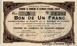 1 Franc FRANCE régionalisme et divers Clermont-Ferrand, Issoire 1918 JP.048.01 SPL à NEUF
