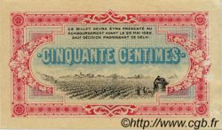 50 Centimes Annulé FRANCE régionalisme et divers Cognac 1917 JP.049.06 TTB à SUP