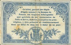 50 Centimes FRANCE régionalisme et divers Corrèze 1915 JP.051.01 TB
