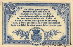1 Franc FRANCE régionalisme et divers Corrèze 1915 JP.051.03 SPL à NEUF