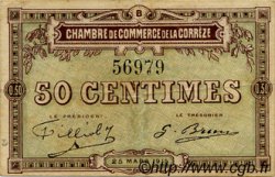 50 Centimes FRANCE régionalisme et divers Corrèze 1915 JP.051.04 TB