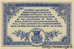 1 Franc FRANCE régionalisme et divers Corrèze 1915 JP.051.06 SPL à NEUF