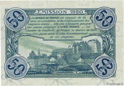 50 Centimes FRANCE régionalisme et divers Dieppe 1920 JP.052.14 SPL à NEUF