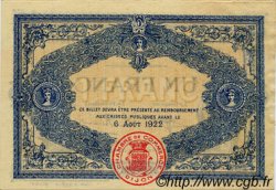1 Franc Spécimen FRANCE régionalisme et divers Dijon 1917 JP.053.15 TTB à SUP