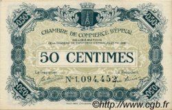 50 Centimes FRANCE regionalism and miscellaneous Épinal 1920 JP.056.09 VF - XF