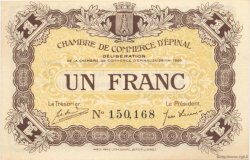 1 Franc FRANCE régionalisme et divers Épinal 1920 JP.056.10 SPL à NEUF