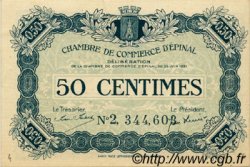 50 Centimes FRANCE régionalisme et divers Épinal 1921 JP.056.12