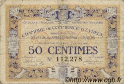 50 Centimes FRANCE régionalisme et divers Évreux 1916 JP.057.08 TB