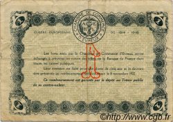 1 Franc FRANCE régionalisme et divers Évreux 1917 JP.057.12 TB