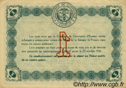 1 Franc FRANCE régionalisme et divers Évreux 1920 JP.057.19 TTB à SUP