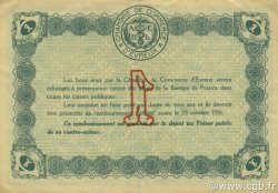 1 Franc FRANCE régionalisme et divers Évreux 1921 JP.057.20 TTB à SUP
