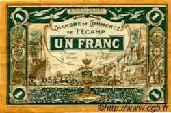 1 Franc FRANCE régionalisme et divers Fécamp 1920 JP.058.03 TTB à SUP