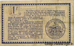 1 Franc FRANCE régionalisme et divers Foix 1915 JP.059.10 TB
