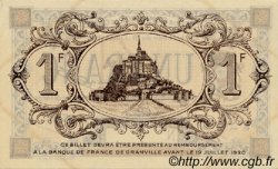 1 Franc Spécimen FRANCE régionalisme et divers Granville 1915 JP.060.05 SPL à NEUF