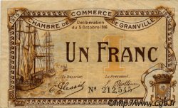1 Franc FRANCE régionalisme et divers Granville 1916 JP.060.09 TB
