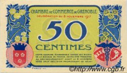 50 Centimes FRANCE régionalisme et divers Grenoble 1917 JP.063.10 SPL à NEUF