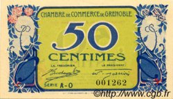 50 Centimes FRANCE régionalisme et divers Grenoble 1917 JP.063.10 TTB à SUP