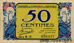 50 Centimes FRANCE régionalisme et divers Grenoble 1917 JP.063.11 TTB à SUP