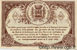 50 Centimes Spécimen FRANCE régionalisme et divers Guéret 1915 JP.064.02 SPL à NEUF