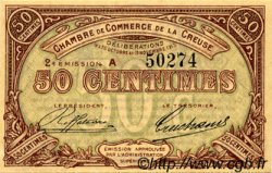 50 Centimes FRANCE régionalisme et divers Guéret 1915 JP.064.07 SPL à NEUF