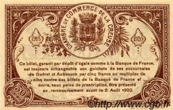 50 Centimes FRANCE régionalisme et divers Guéret 1915 JP.064.07 SPL à NEUF