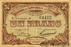 1 Franc FRANCE régionalisme et divers Guéret 1915 JP.064.09 TTB à SUP
