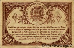 1 Franc FRANCE régionalisme et divers Guéret 1915 JP.064.09 TB