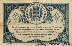 50 Centimes FRANCE régionalisme et divers Guéret 1917 JP.064.13 TB