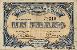 1 Franc FRANCE régionalisme et divers Guéret 1917 JP.064.14